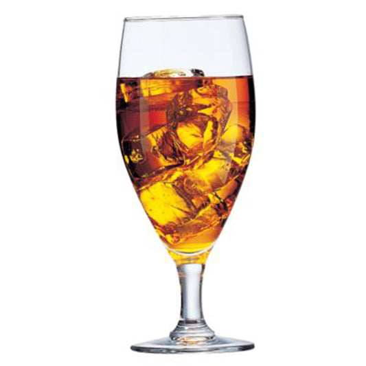 Transparent High White Material Beer Glasses High Temperature Resistant Glass Short Goblet