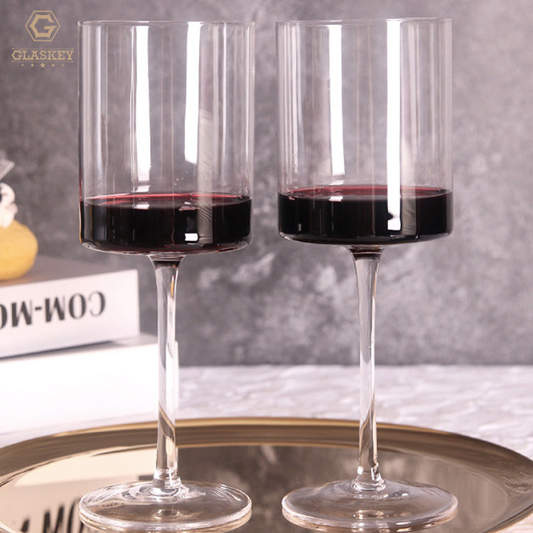 Creative Crystal Lead-Free Glass Aromatherapy Cup Straight Goblet Champagne Glass Red Wine Glass