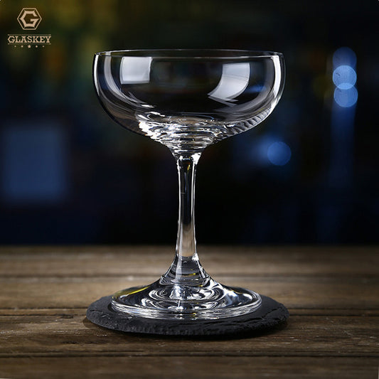 Crystal Classical Martini Cocktail Glass Saucer-Shaped Champagne Glasses Butterfly Tower Wine Set Wine Glass